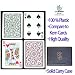 CopagT Poker Size REGULAR Index - Green*Burgundy Setup
