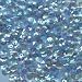 4mm cup facet SEQUINS ~ Soft Pale Blue Rainbow Iris Crystal ~ Loose sequins for embroidery, bridal,