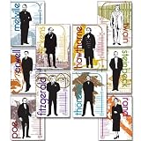 Important Authors Educational Poster Series. Eco-friendly, English Literature Art Prints. Featuring: Rand, Dickens, Poe, Fitzgerald, Orwell, Thoreau, Melville, Steinbeck, Twain, and Hawthorne