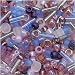 Toho Multi-Shape Glass Beads ‘Kimono’ Lilac Color Mix 8 Gram Tube