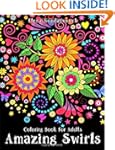 coloring book for adults amazing swirls