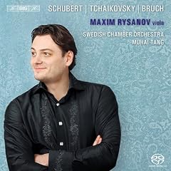 Plays Schubert Tchaikovsky Bruch