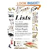 Lists: To-dos, Illustrated Inventories, Collected Thoughts, and Other Artists' Enumerations from the Collections of the Smithsonian Museum