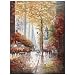 French Street Scene II by Joval-Framed 24x32 Canvas Art