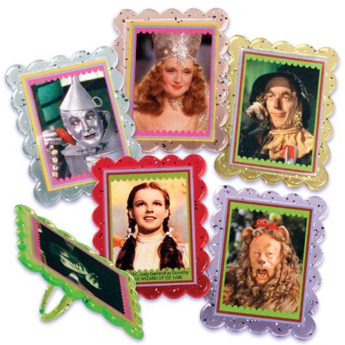 Wizard of Oz Cupcake Rings - 24 pc