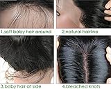 Remeehi Silk Straight 100% Remy Indian Human Hair Full Lace Wig Baby Hair 18 inch 1b# natural black