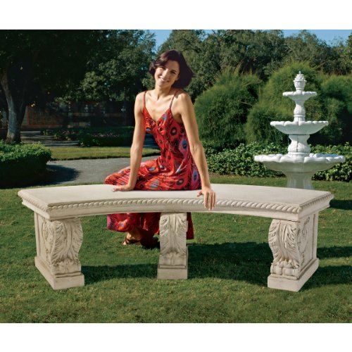 The Salentino Cresent Garden Bench