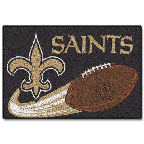 New Orleans Saints Tufted Rug (20-inch x 30-inch)