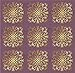 Large Wall Damask Faux Mural Design #1020 Stencil Size 12