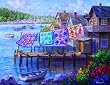 Dockside Quilts 1000+pc Jigsaw Puzzle by Nicky Boehme