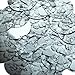 Sequin Gray Stone Rocks Pebbles Gravel Round 1.5 inches Couture Loose Paillette Sequins