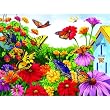 Butterfly Garden 1000pc Jigsaw Puzzle by Nancy Wernersbach