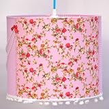 Produkt-Bild: Kinder H&auml;ngelampe Patchwork, rosa, gepunktet/Vichy/Bl&uuml;mchenmuster