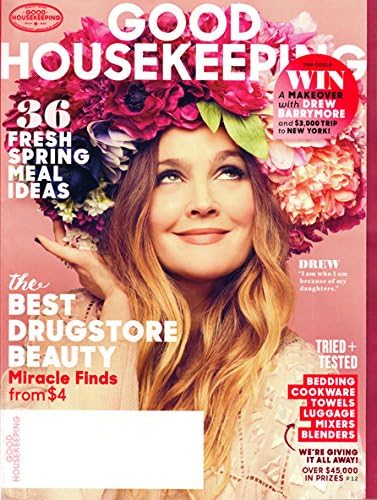 Good Housekeeping - May 2016 (Drew Barrymore)