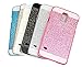 Galaxy S5 Case, I'EXCEL Luxury Beauty Hybrid Hard PC Shiny Bling Glitter Sparkle Cover Case for Samsung Galaxy S5 i9600 (Hard Silver)