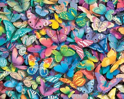White Mountain Puzzles Butterflies