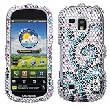 MyBat Frosty With Full Rhinestones Snap-on Hard Phone Protector Case Cover  ....