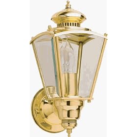 Cooper Industries MBL200PB Polished Brass Decorative Motion Activated Coach Lanterns by Cooper Lighting