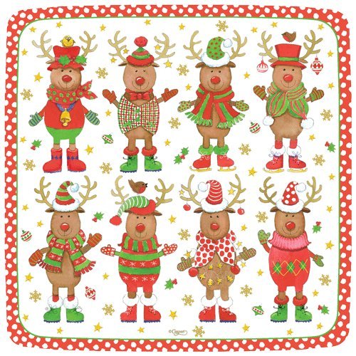 Christmas Plates Christmas Paper Plates Christmas Party Supplies Dessert 7.25