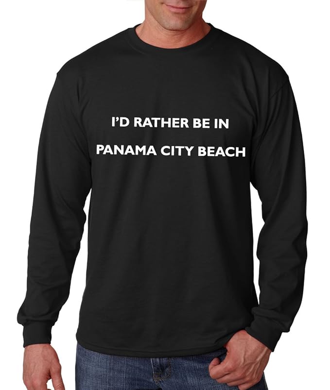 Amazon.com: I'd Rather Be in Panama City Beach Fl City Country ...