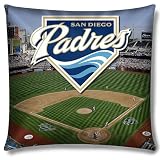 San Diego Padres MLB Photo Real Toss Pillow (18x18")