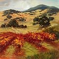 Szorc St. Helena Fire Canvas Giclee(16 x 16")