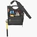 Custom LeatherCraft 1509 21-Pocket Zippered Professional Electricians Tool Pouch