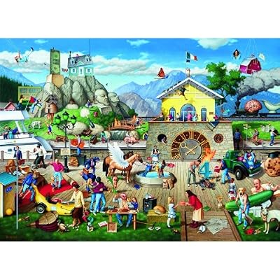 Proverbidioms IV - Who Rocked the Boat 1500pc Jigsaw Puzzle by T.E. Breitenbach