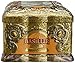 Basilur Gourmet Gift Tea Tin Box 100% Pure Ceylon Black Leaf Tea Rosehip and Orange Peel Amber 100 G