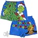 Grinch Christmas Tree Boxer Shorts for Men
