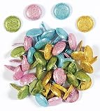 American Crafts Elements Medium Glitter Brads, Pastels