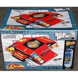 Tech Deck Skatepark Trick Street 2 World Industries Eclusive White Box by