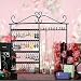Coser MyGift Classic Black Jewelry Holder, Jewelry Stand for Earrings / Necklaces / Brecelets, Gift 