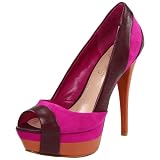 Jessica Simpson Womens Weema Open-Toe Platform Pump