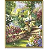 Schipper 609130379 - Malen nach Zahlen - Gartenparadies, 40x50 cmvon "Noris"