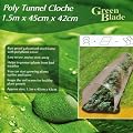 Gardening Poly Tunnel Cloche - 1.5 m x 45 cm x 42 cm. Start Growing Your Plants Earlier