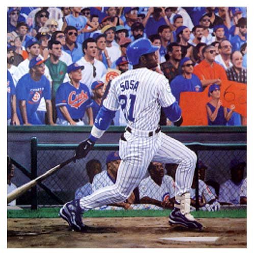 Chicago Cubs Sosa's 62Nd Lithograph
