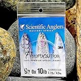 Scientific Anglers Knotless Tapered Fluorocarbon Leaders Size: 4x