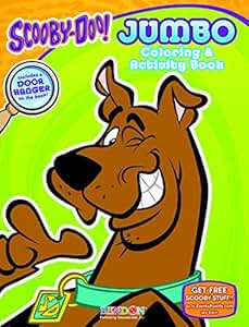 Amazon.com : Scooby Doo Jumbo Coloring & Activity Book Case Pack 72 ...