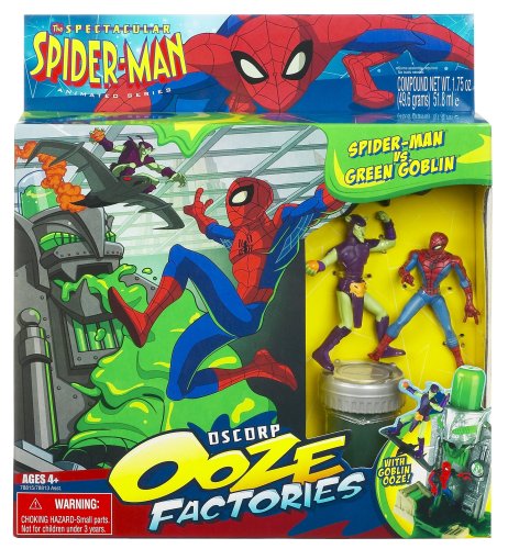  : Spider-man Oscorp Ooze Factory Set - Spider-man vs. Green Goblin