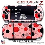Lots of Dots Red on Pink WraptorSkinz Skin and Screen Protector Kit fits So ....