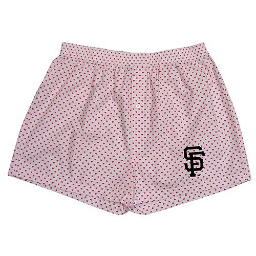 Buy San Francisco Giants Hearts Boxer by Concepts Sport by MLB College Concepts
