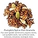 Flax Granola - Variety Pack: Fruit & Berry, Pumpkin Spice, Ginger Chia, and Apple Cinnamon - The Plan Friendly, Gluten Free - 12 oz, 4 pack