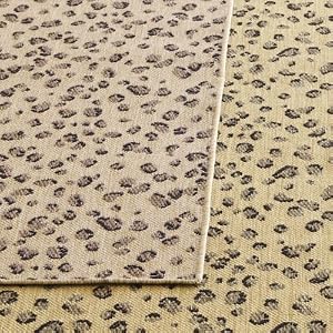 Leopard Belgique Indoor/Outdoor Rug Black 8' x 10'- Ballard Designs