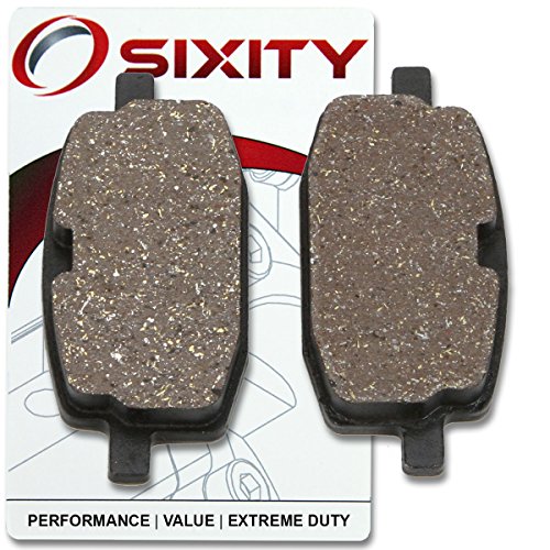 Sixity Rear Ceramic Brake Pads 2004-2007 Thumpstar Thumpstar Supa Set Full Kit Complete