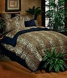 Leopard Print Bedding Set - King