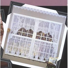Heirloom - Sheer Swag 70 x 45, Ecru by Heritage Lace