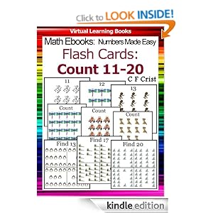 Flash Cards: Count 11-20 (Math Ebooks: Numbers Made Easy (Number Flash Cards For Children)) C.F. Crist