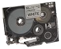 Brother 26.2-Foot Black on White 1/2-Inch Labeling Tape (TZ231)