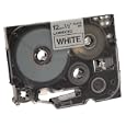 Brother TZ231 1/2in Labeling Tape (26.2ft, Black on White)